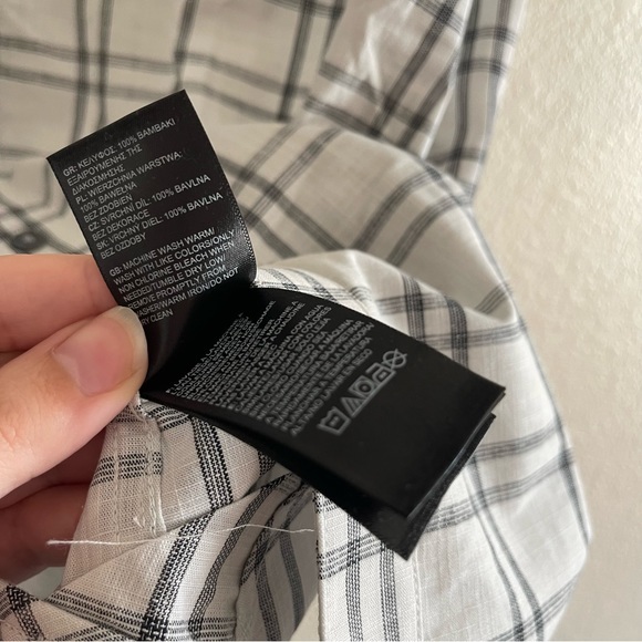 NWT The North Face Hammetts Shirt II Tin Grey Check Plaid Button Down Mens Large - Picture 12 of 12